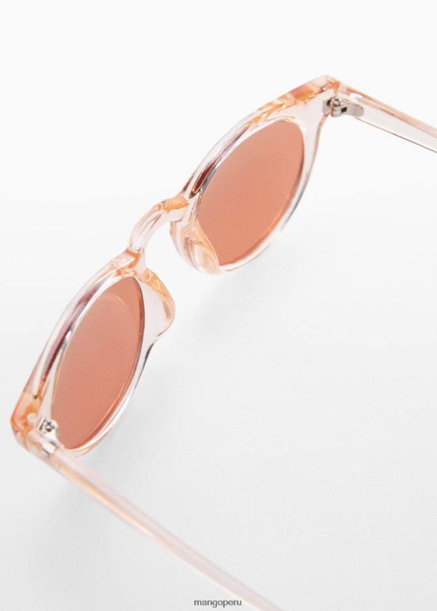 gafas de sol con montura transparente rosa Mango chicas accesorios TJF0T6893