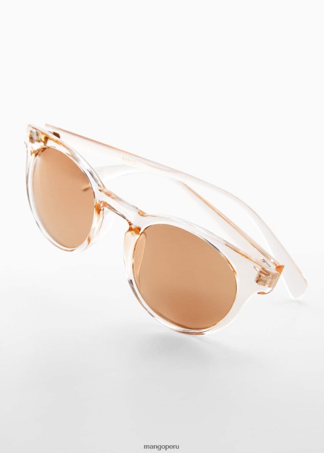 gafas de sol con montura transparente rosa Mango chicas accesorios TJF0T6893