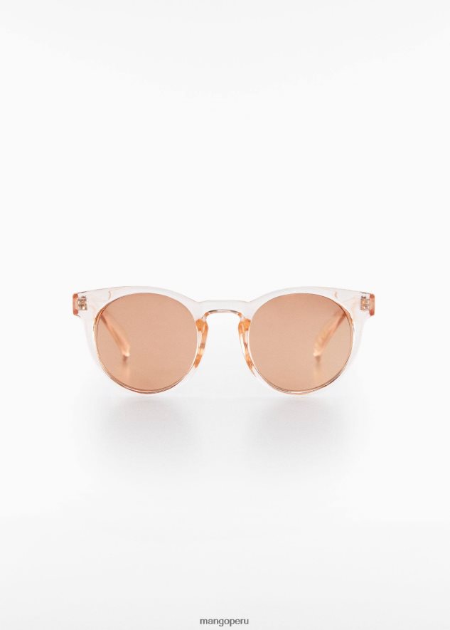gafas de sol con montura transparente rosa Mango chicas accesorios TJF0T6893