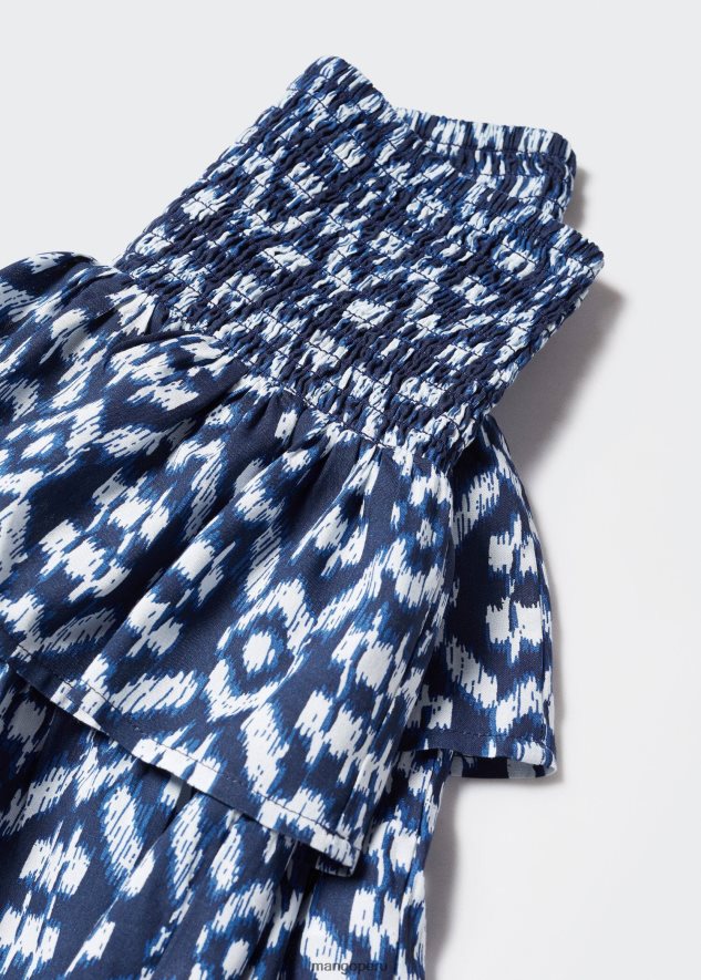 falda estampada con volantes Armada Mango chicas ropa TJF0T6602
