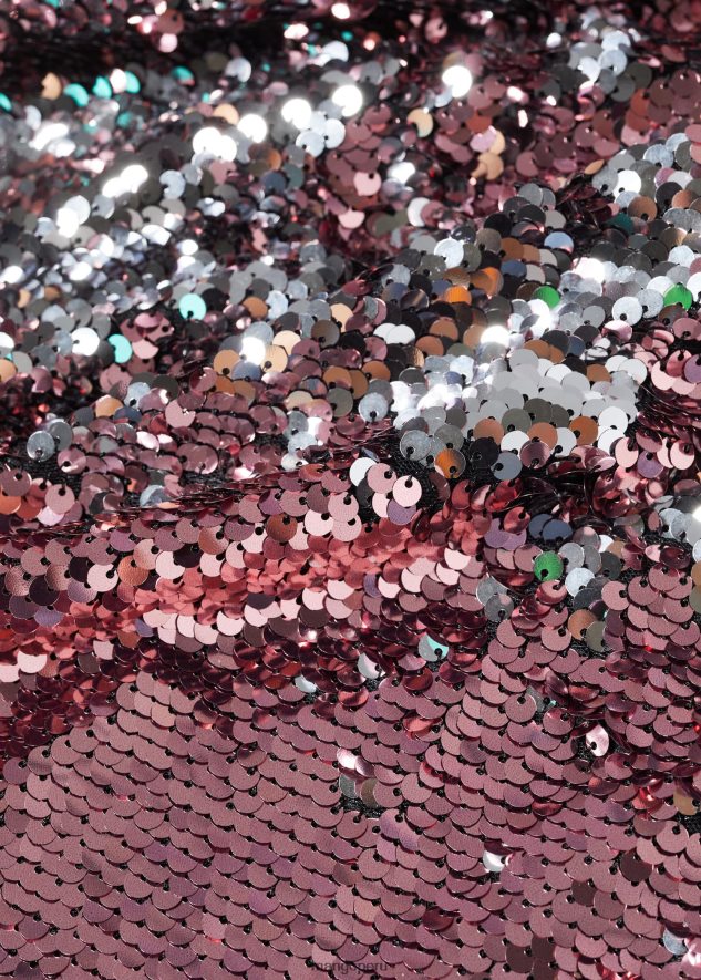 vestido de lentejuelas reversibles rosa Mango chicas ropa TJF0T5803