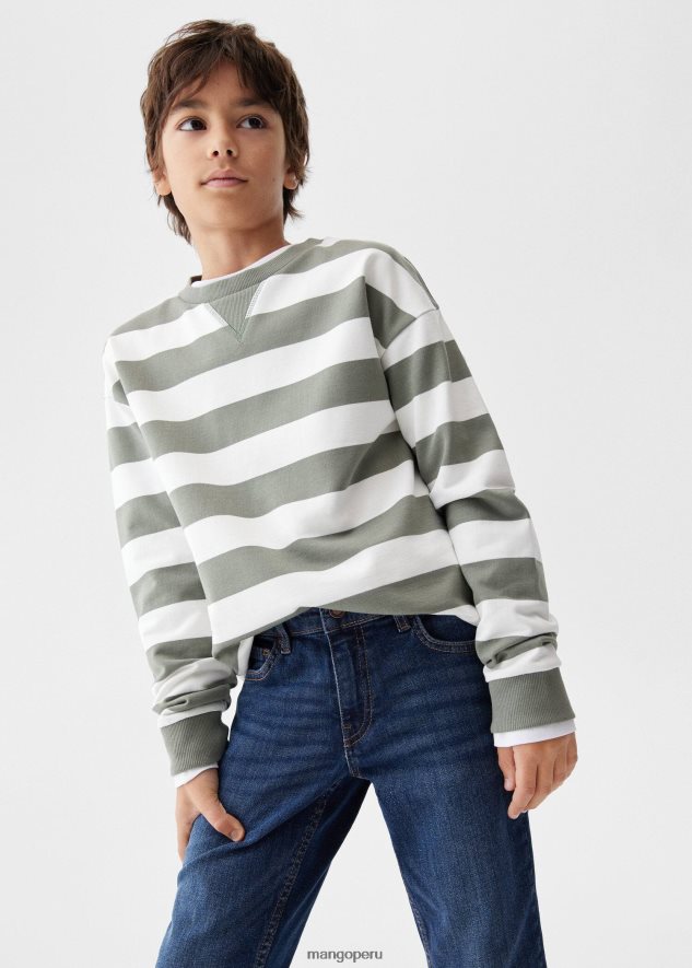 vaqueros regular fit azul oscuro Mango Niños ropa TJF0T7184